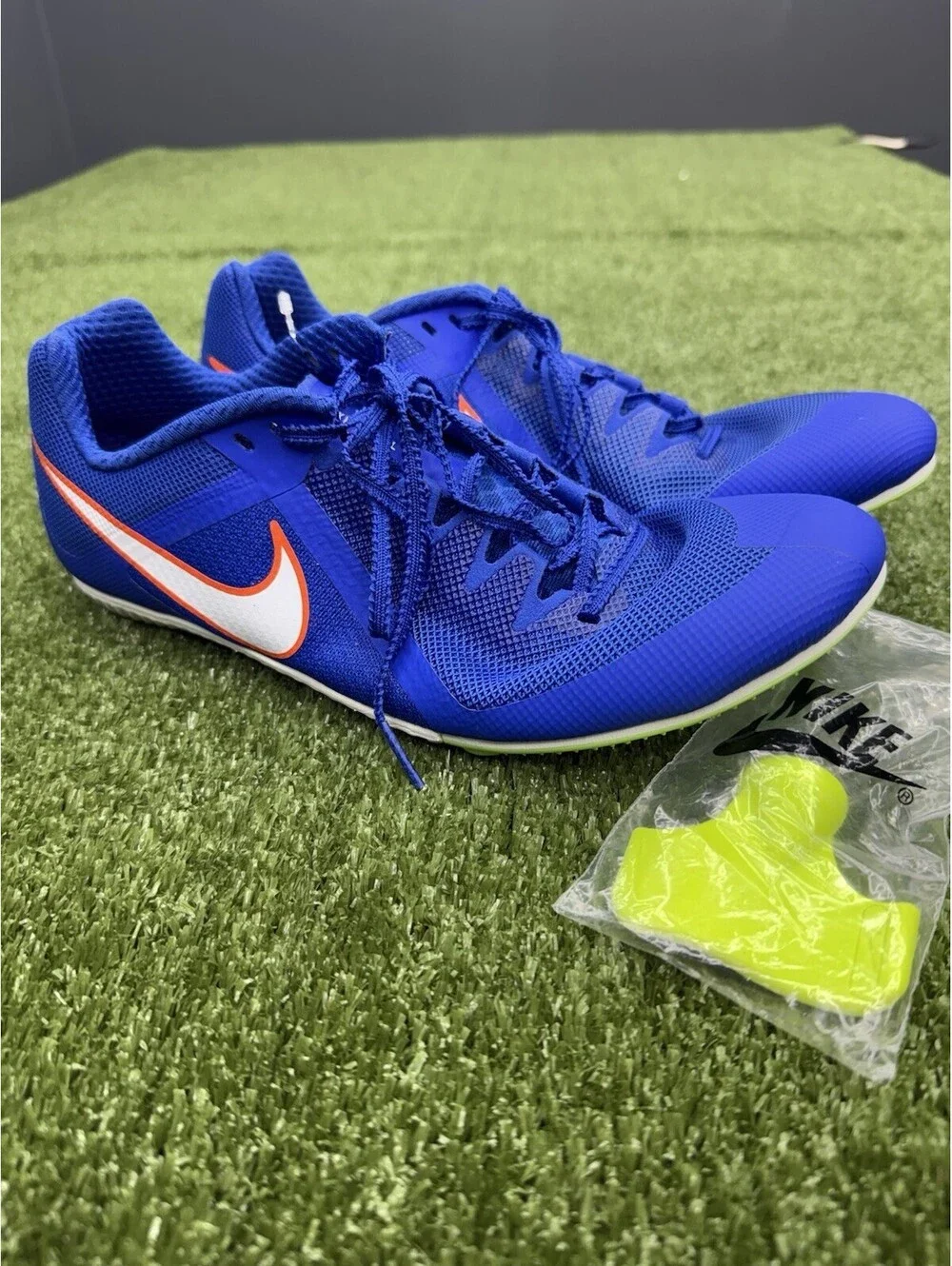 Nike Zoom Rival Multi Mens 9.5 DC8749-401 Blue Track Spikes NEW No Box